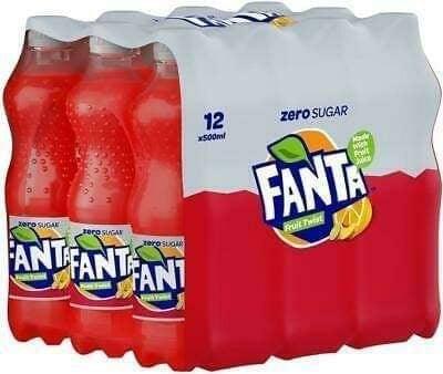Fanta Fruit Twist Zero 12 x 500ml