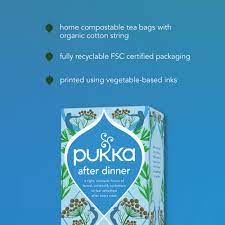 Pukka Organic After Dinner Herbal Tea 20 Bags