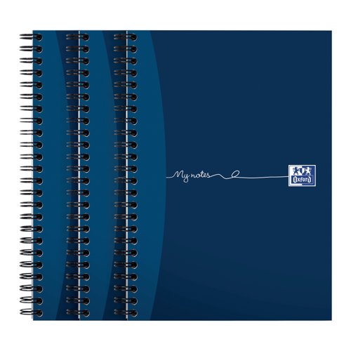 Oxford My Notes Wirebound Notebook 200 Pages A5+ (3 Pack) 100082372