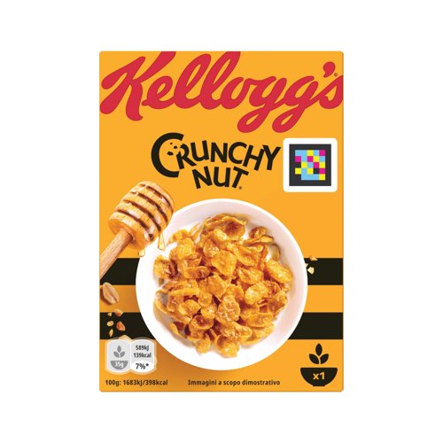 Kelloggs Crunchy Nut Portion Pack 35g (Pack of 40) 5139287000