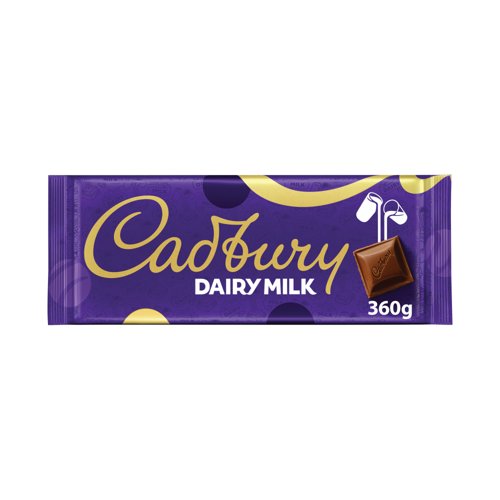 Cadbury Dairy Milk Chocolate Gift Bar 360g 4256974