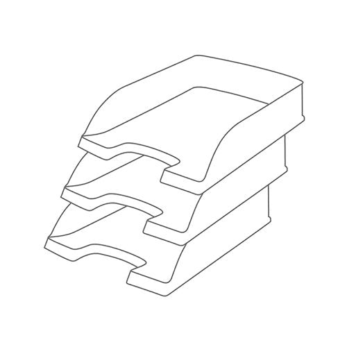 Leitz Recycle Letter Tray A4 Green 52275050