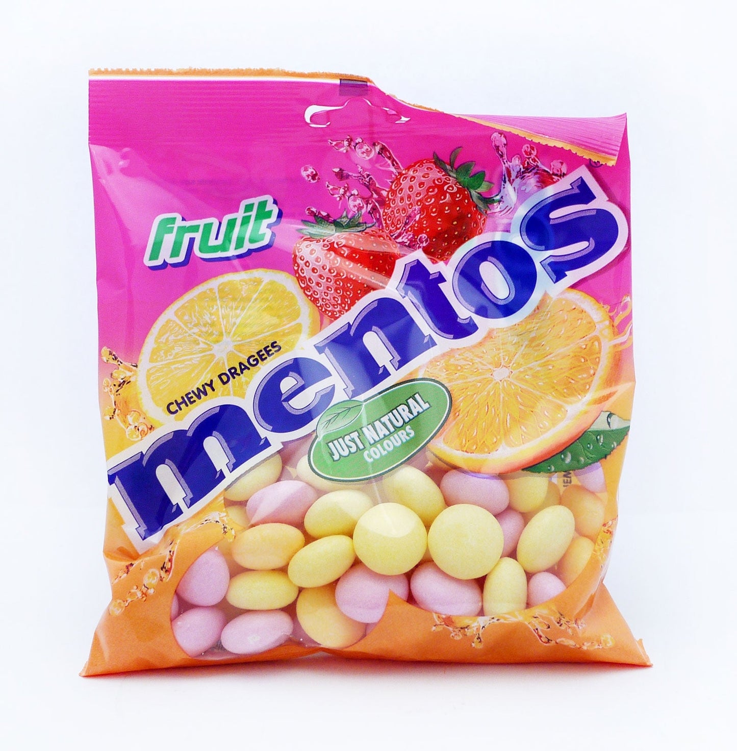 Mentos Pouch Bag Fruit 170g - NWT FM SOLUTIONS