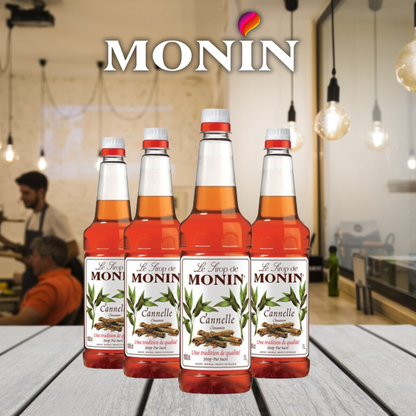 Monin Cinnamon Coffee Syrup 1 Litre