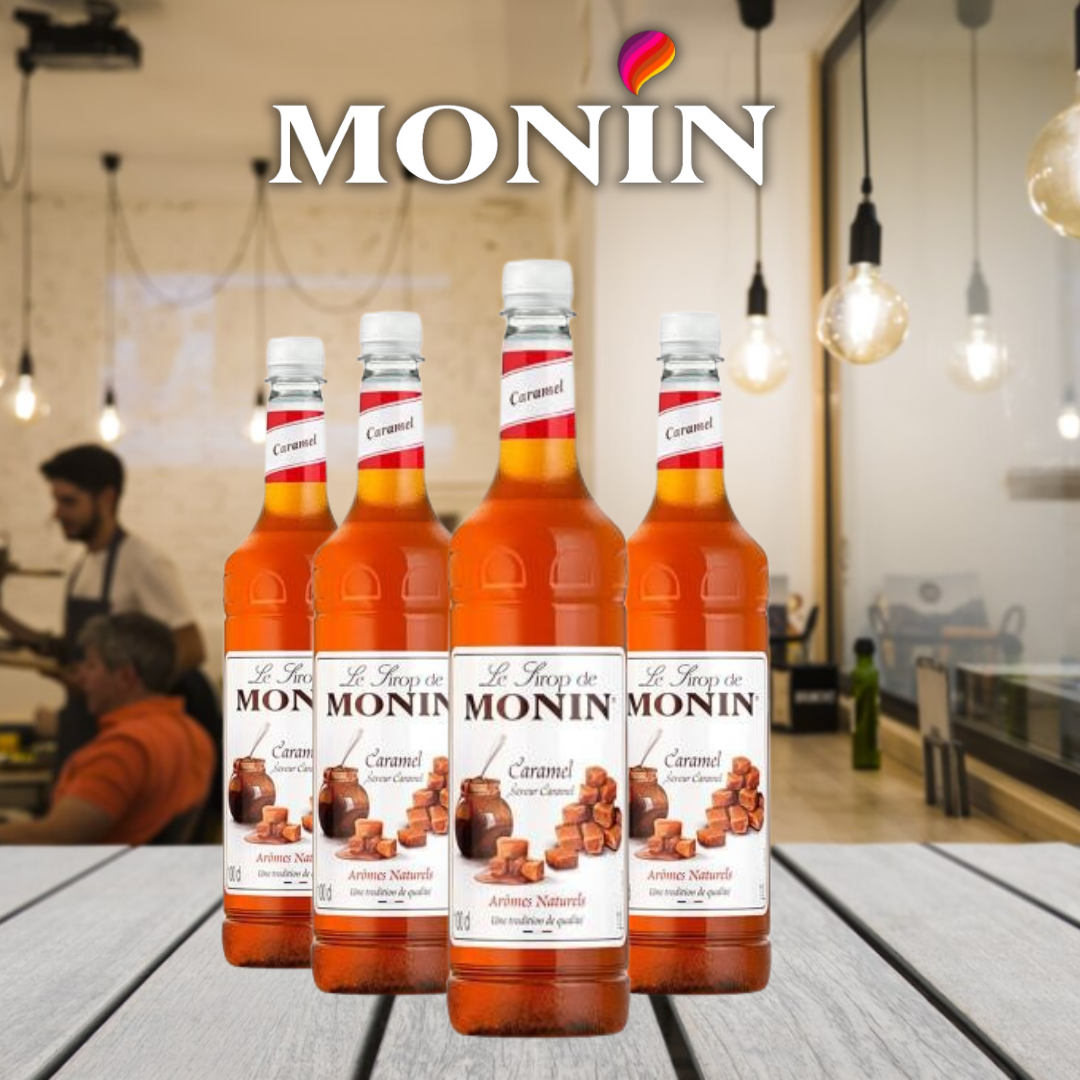 Monin Caramel Coffee Syrup 1 Litre