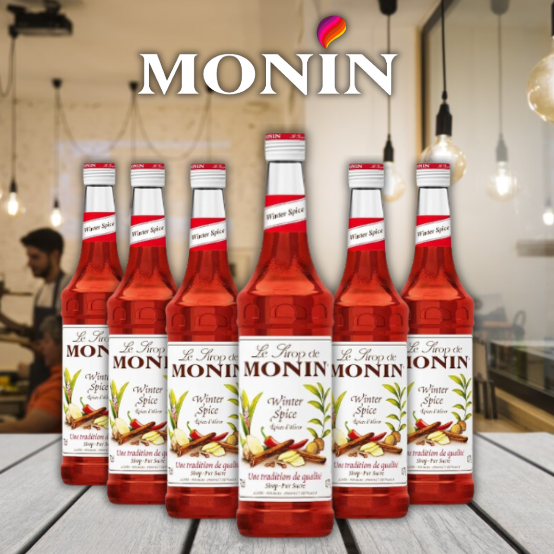 Monin Winter Spice Coffee Syrup 700ml (Glass)