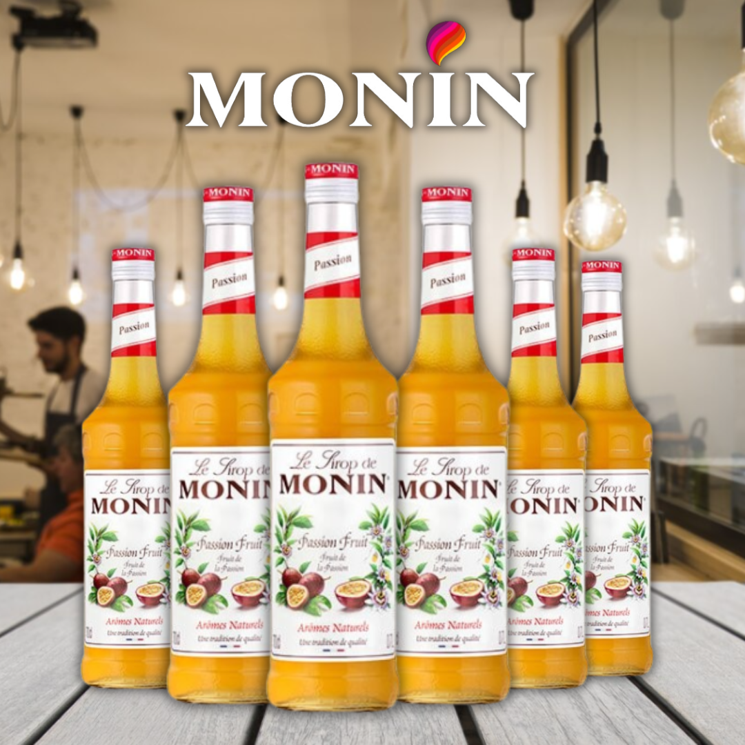 Monin Passion Fruit Coffee Syrup 700ml (Glass)