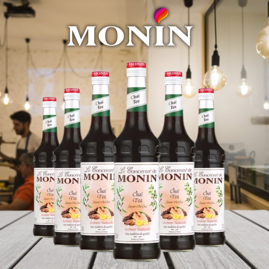 Monin Chai Coffee Syrup 700ml (Glass)