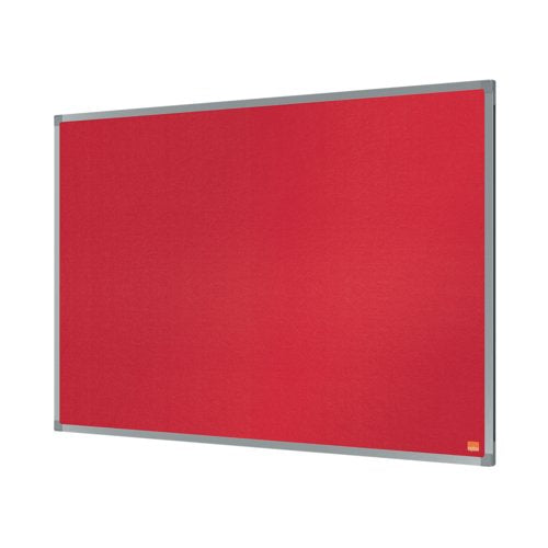 Nobo Essence Felt Notice Board 900 x 600mm Red 1904066