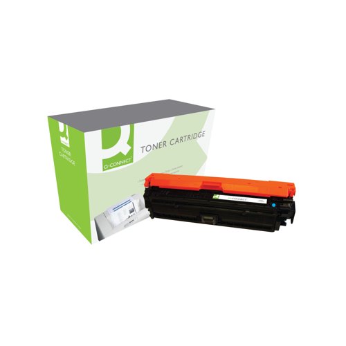 Q-Connect Remanufactured Toner Cartridge Cyan For HP CE741A CE741A-COMP