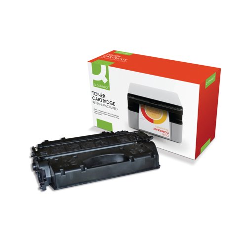 Q-Connect Compatible Toner Cartridge High Yield Black For HP CF280X CF280X-COMP