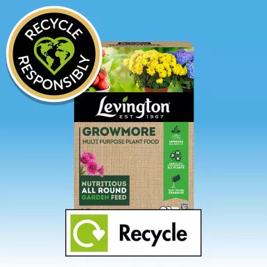 Levington Growmore All Purpose Plant Food Granules For Fruit Veg & Flowers 3.5kg.