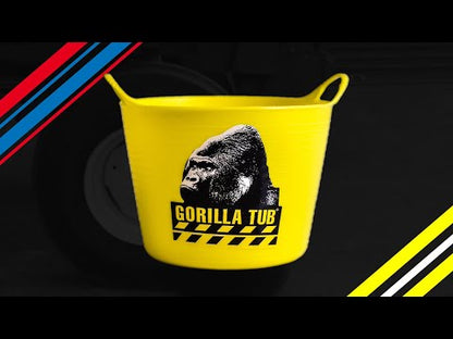 Gorilla Flexi Tub Yellow Shallow 35 Litre