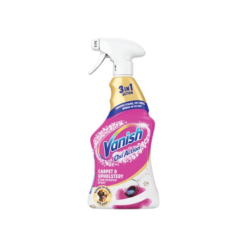 Vanish Gold Carpet Cleaner Spray 500ml (Pack of 6) 3077458