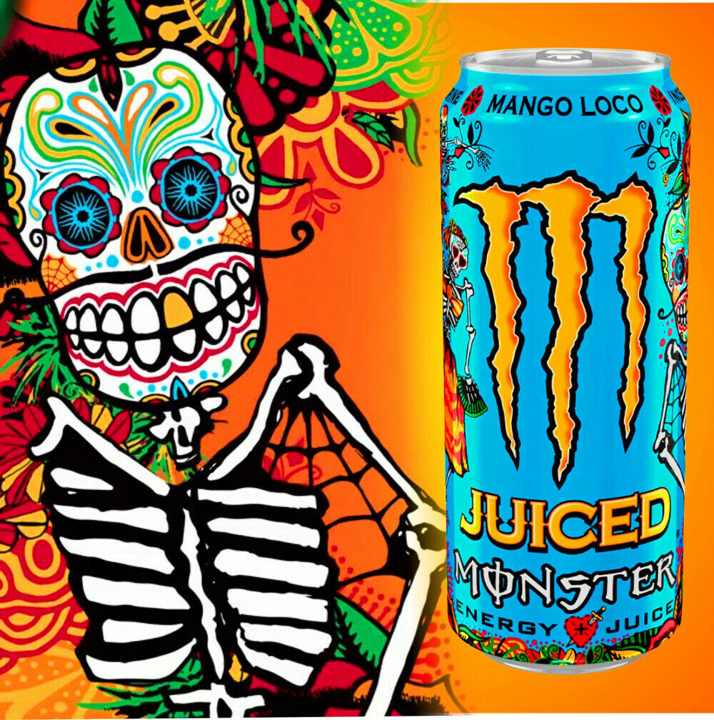 Monster Energy Mango Loco Cans 12x500ml