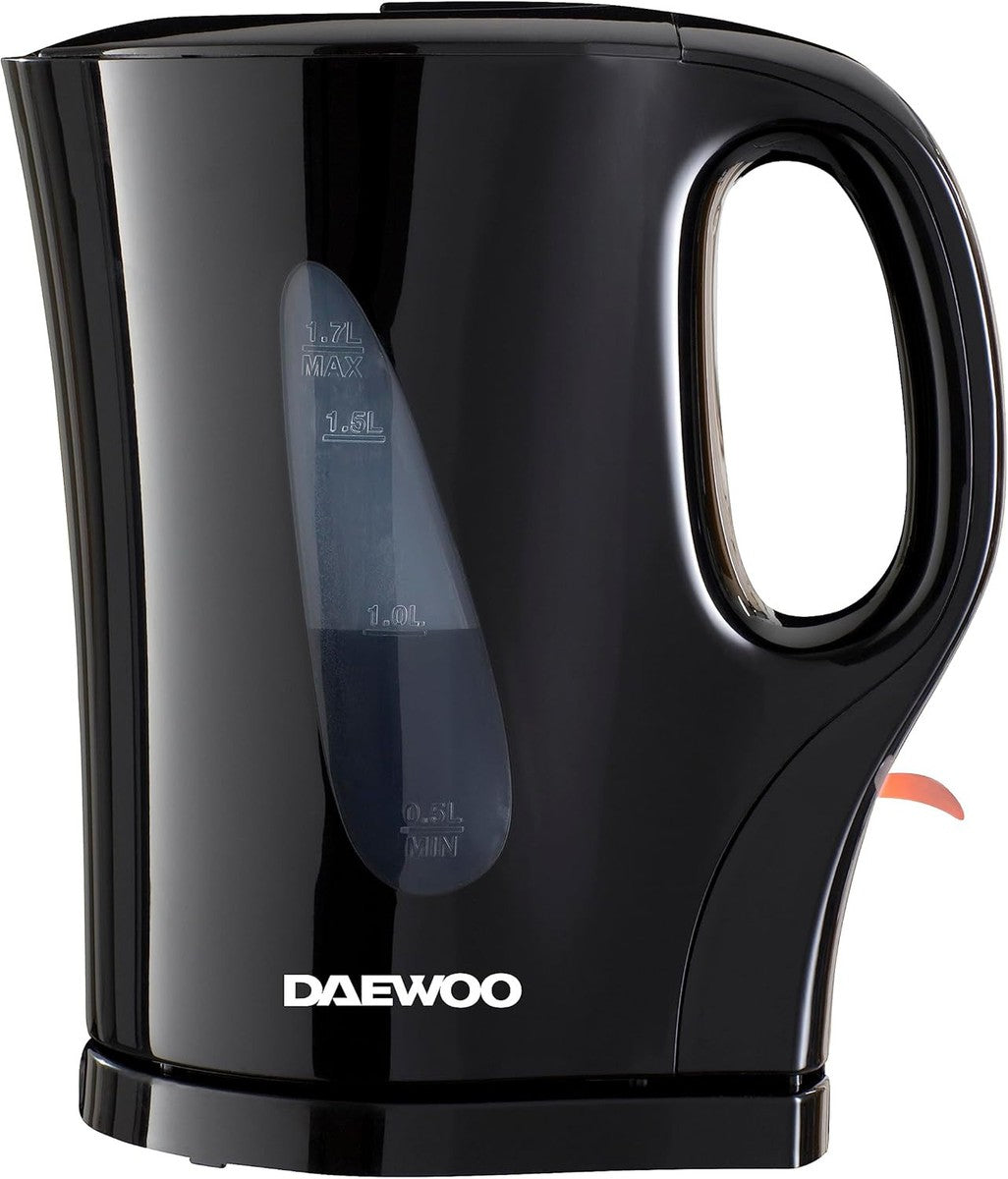 Daewoo 1.7 litre Black Kettle | Cordless | Auto On Off