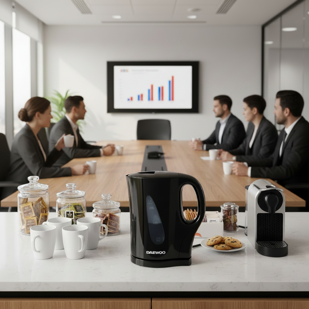 Daewoo 1.7 litre Black Kettle | Cordless | Auto On Off