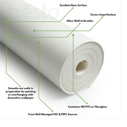 SupaDec Wallpaper Lining Paper1000 Grade