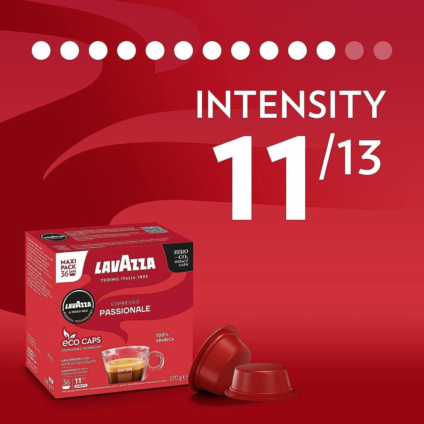 Lavazza Modo Mio Passionale Capsules 16's