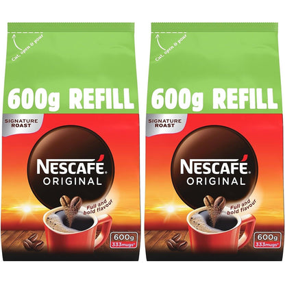 Nescafe Gold Blend 600g Eco Refill for 750g or 1kg Tins (Makes approx 333 cups)