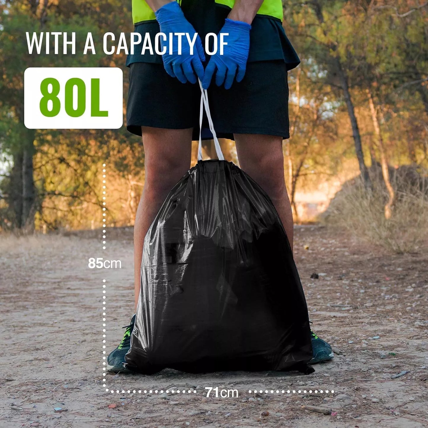 Ecobag Ultimate Drawstring Refuse Sacks 20's