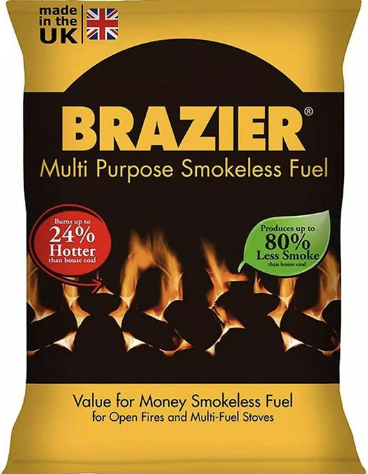 Brazier Premium Smokeless Coal 10kg