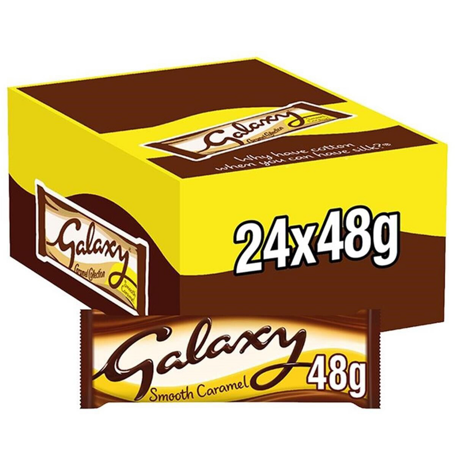 Galaxy Caramel Twin Bars 24's