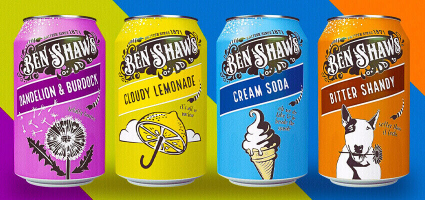Ben Shaws Cream Soda Cans 24x330ml