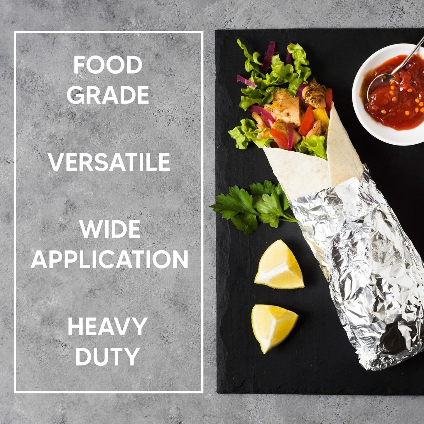 Core Professional Aluminium Catering Foil Cutterboxes 450mmx75mx10mu