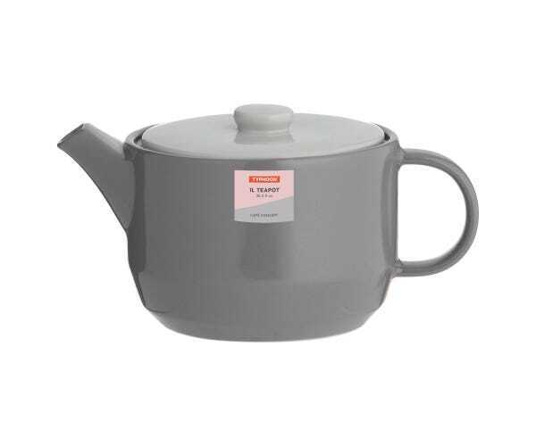 Typhoon Cafe Concept Dark Grey Teapot 1 Litre
