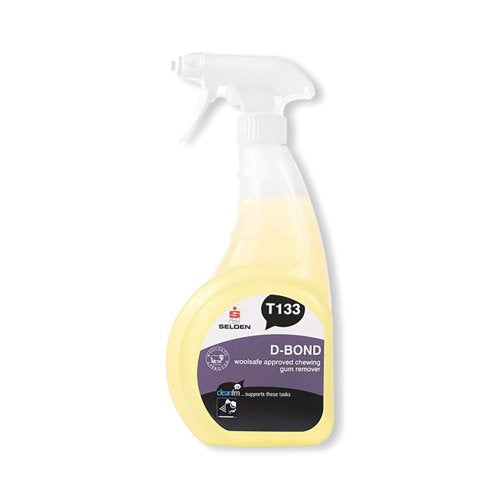 Selden Chewing Gum Remover D-Bond 750ml Pack of 6 T133-750MLX6-SELDEN