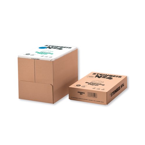 Steinbeis No.4 Recycled Paper Brilliant White A4 80g (Pack of 2500) K1701201080A