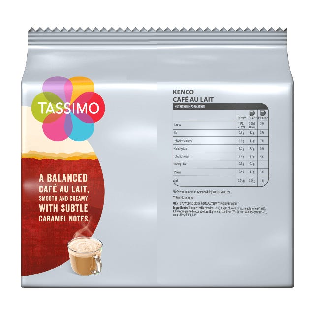 Tassimo Kenco Café au Lait Pods 16's