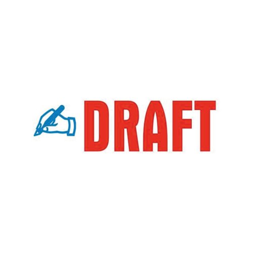 Trodat Office Printy Stamp - Draft 77297