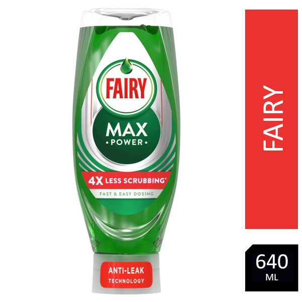 Fairy Washing Up Liquid Max Power Original 640ml