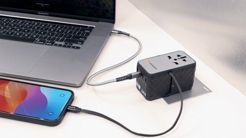 Verbatim Charge n Travel GaN III Universal Travel Adapter 85W 32127