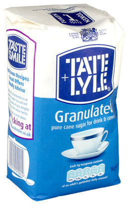 Tate & Lyle Granulated Fairtrade Sugar 15x1kg