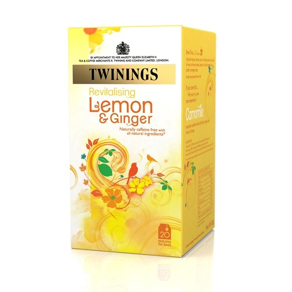 Twinings Lemon & Ginger 20's