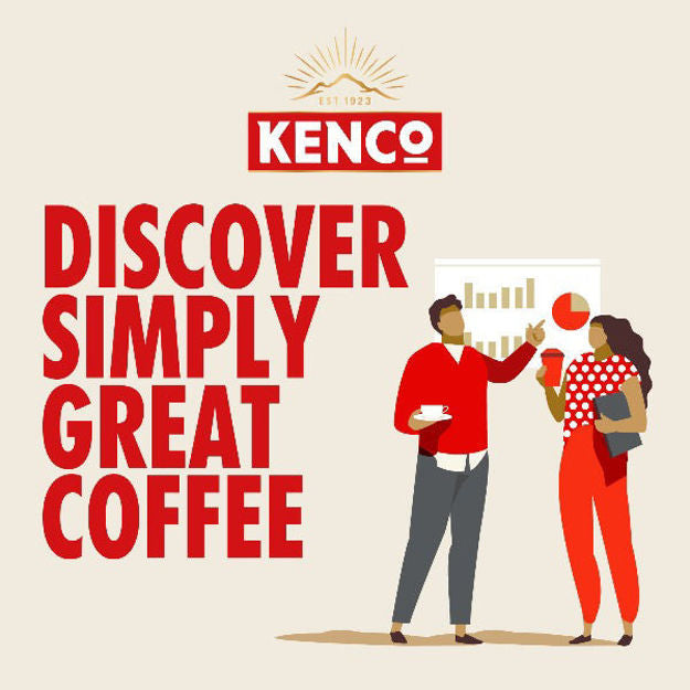 Kenco Cappuccino Instant Coffee 1kg Tin