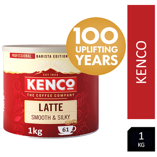 Kenco Latte Instant Coffee 1kg Tin - NWT FM SOLUTIONS - YOUR CATERING WHOLESALER