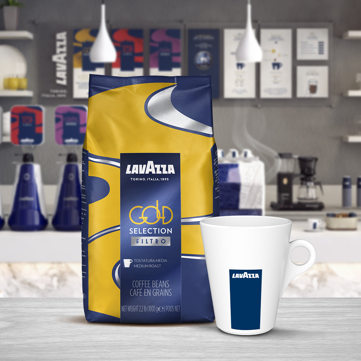 Lavazza Gold Selection Filter Coffee 1kg