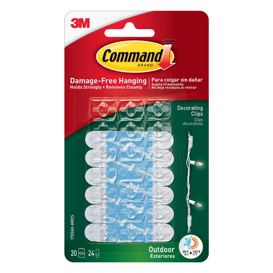 Command 17026 Outdoor Decorating Clips - NWT FM SOLUTIONS - YOUR CATERING WHOLESALER