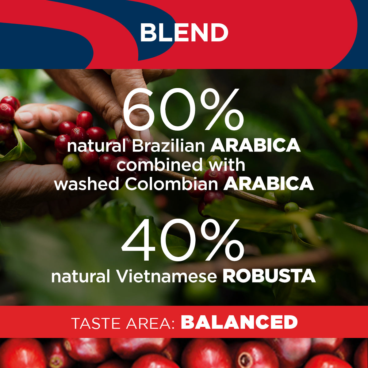 Lavazza Super Gusto Coffee Beans 1kg