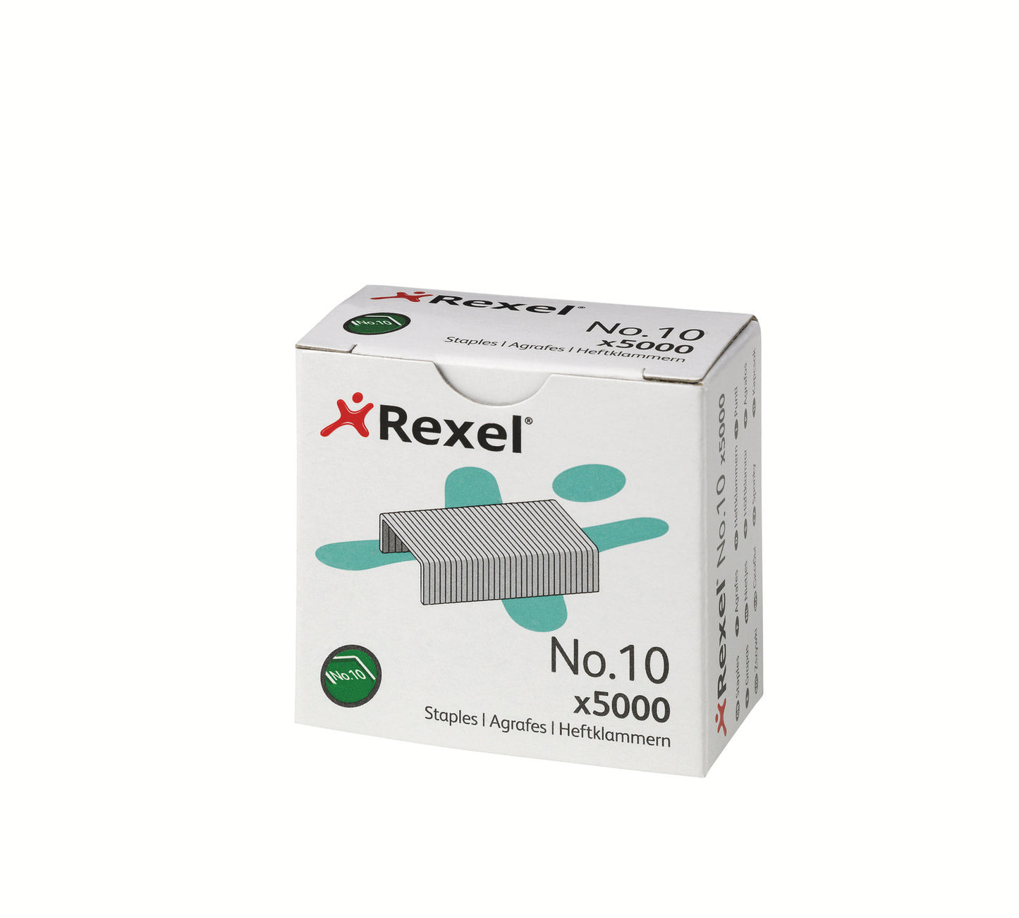 Rexel No 10 4.5mm Staples (Pack 5000) 06005 - NWT FM SOLUTIONS - YOUR CATERING WHOLESALER