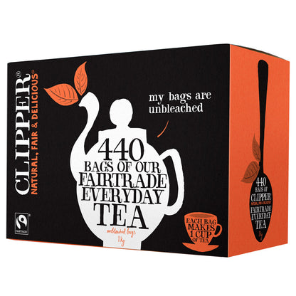 Clipper Fairtrade Everyday One Cup 440 Tea bags