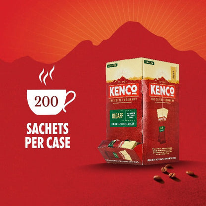 Kenco Decaffeinated Instant Coffee Box of 200 Sticks