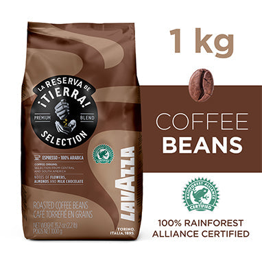 Lavazza Tierra La Reserva Selection Coffee Beans 1kg - NWT FM SOLUTIONS - YOUR CATERING WHOLESALER