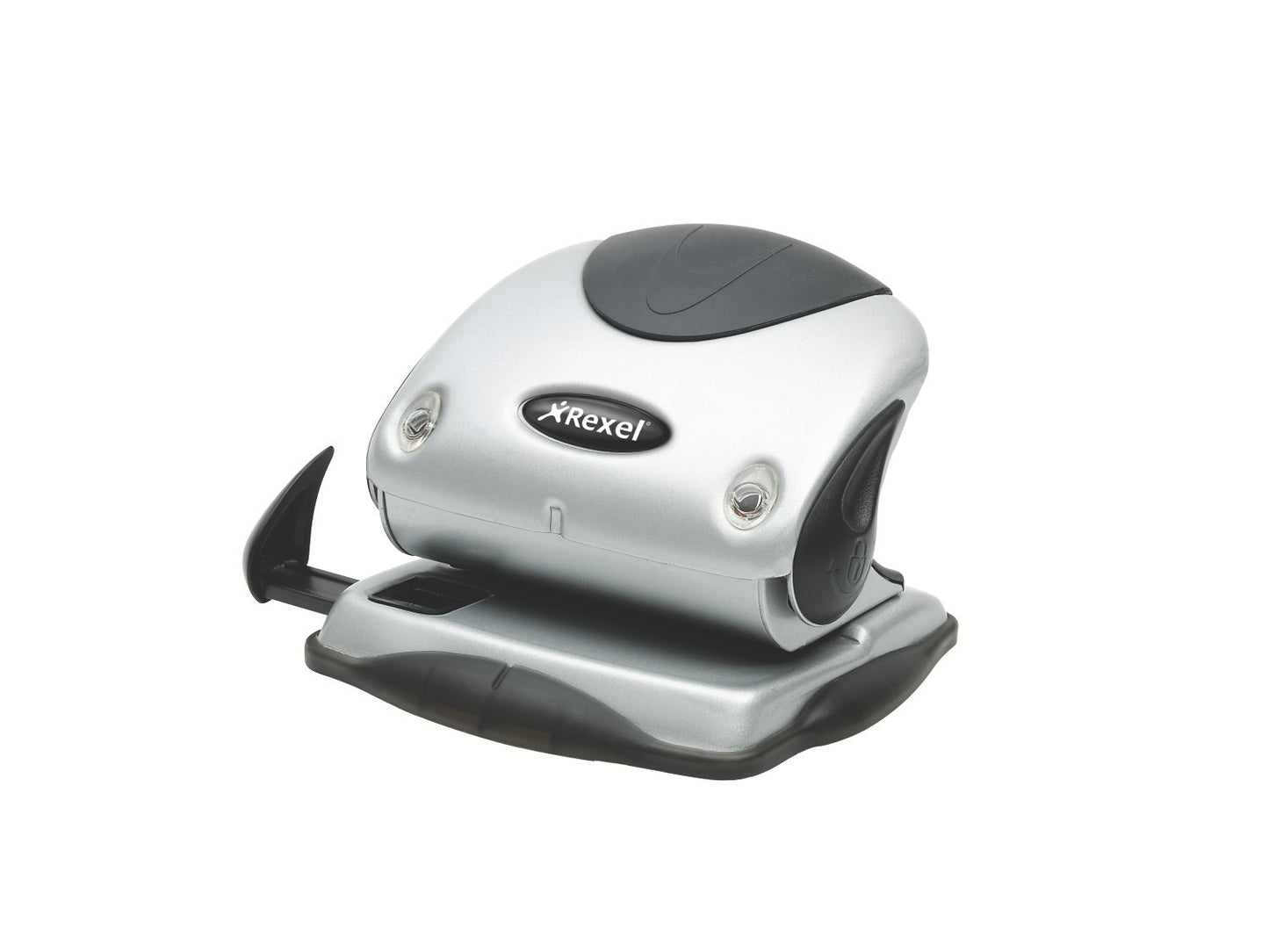 Rexel P215 2 Hole Punch Metal 15 Sheet Silver/Black 2100738