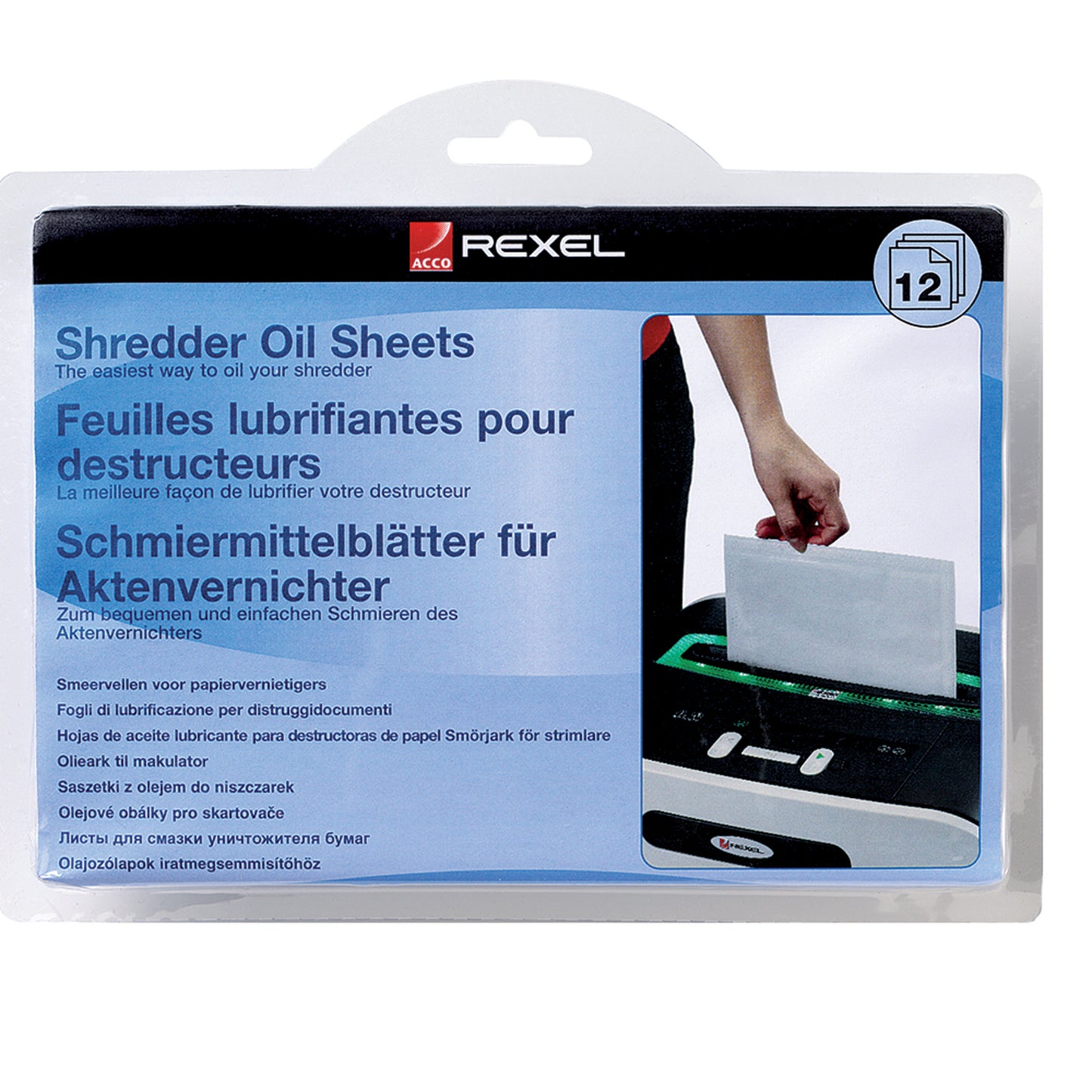 Rexel Shredder Oil Sheets (Pack 20) 2101949