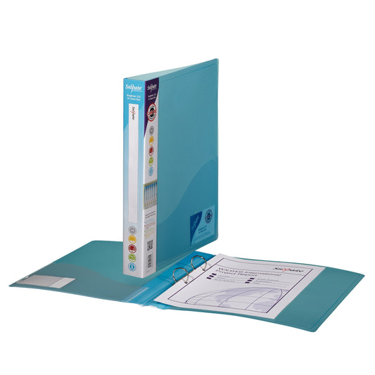 Snopake Superline Ring Binder 2 O-Ring A4 25mm Rings Classic Blue (Pack 10) - 10180 - NWT FM SOLUTIONS - YOUR CATERING WHOLESALER